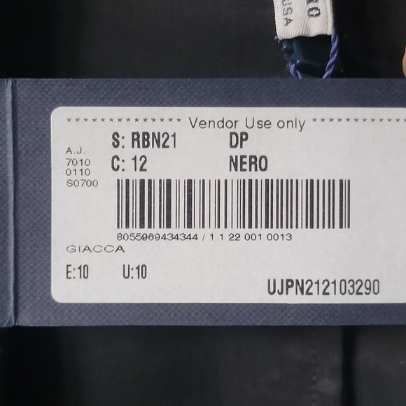 Armani Jeans Black Cupro Blazer - Picture 9 of 16